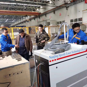 Malaysia visit Speedy Laser company
