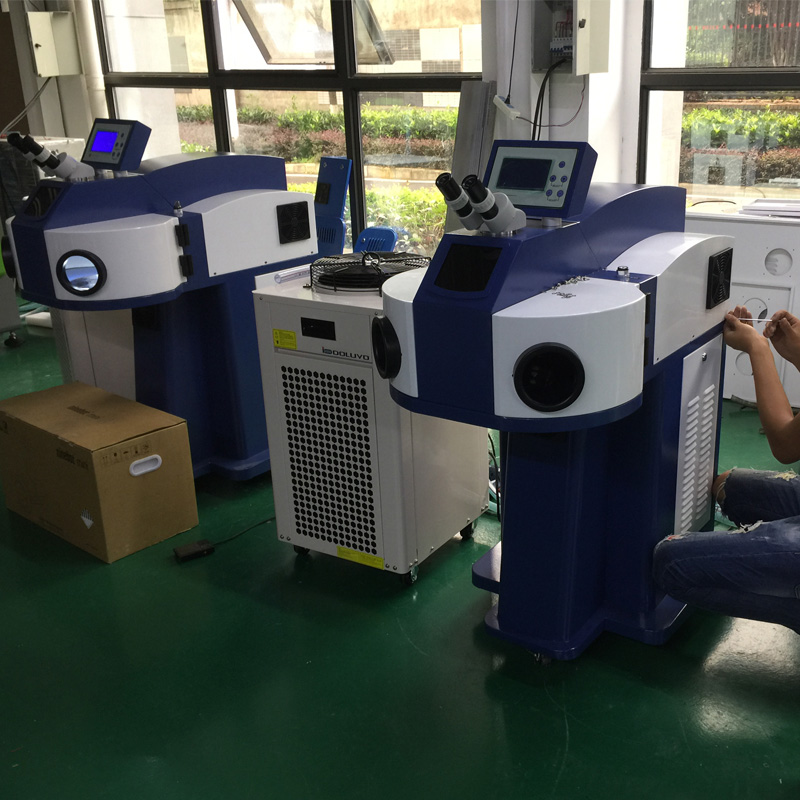 gold silver laser welding