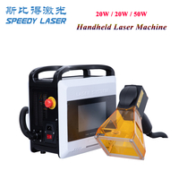 20W 30W Hand held fiber laser engraving machine