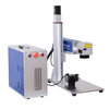 Motorized focus 50W fiber laser marking engraving machine