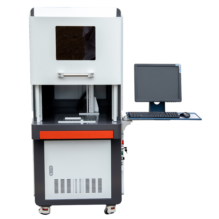 Full cover enclosure laser marking engraving machine