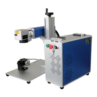 fiber laser marking machine with rotary 