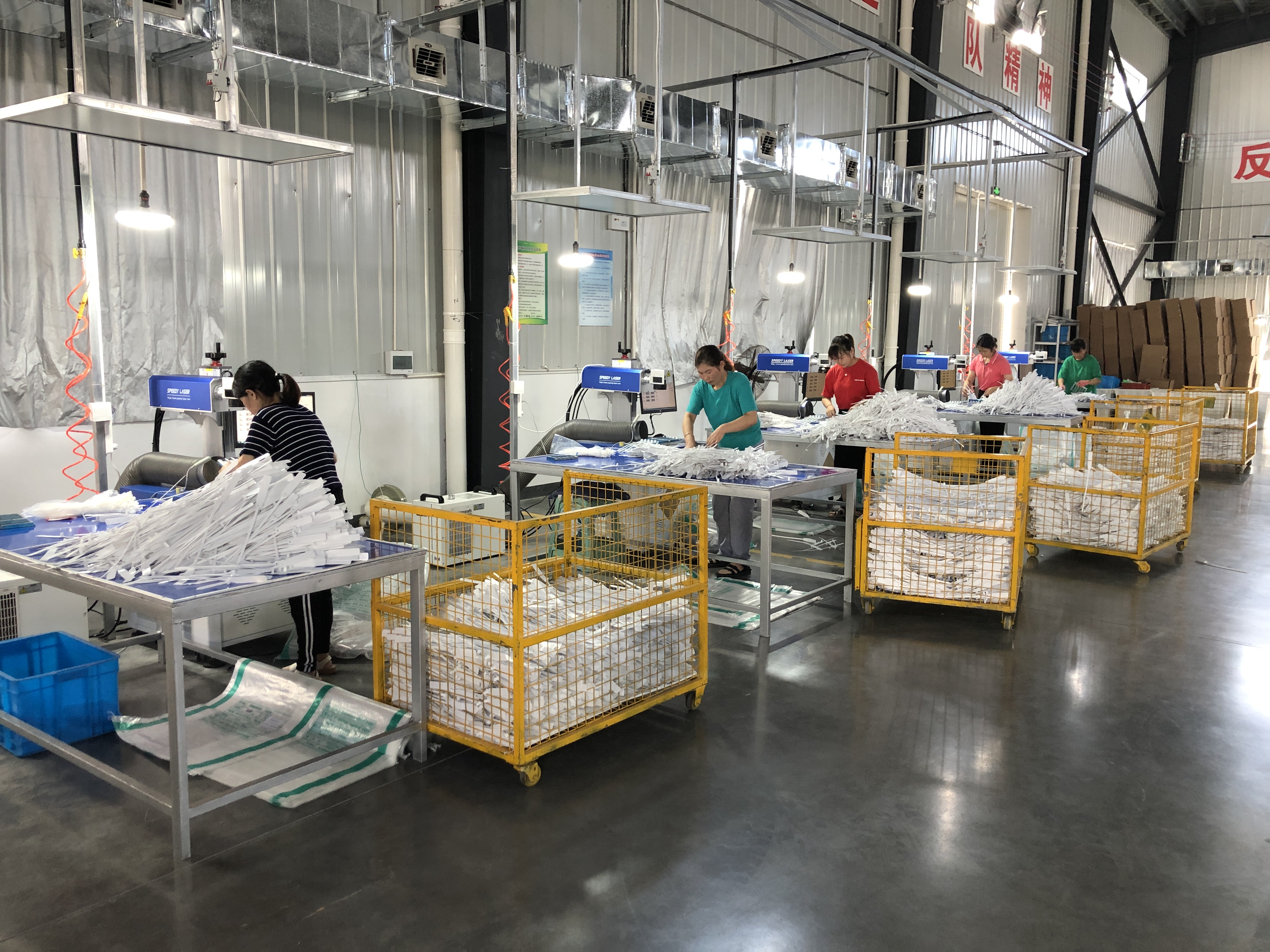 Plastic Seals Laser marking