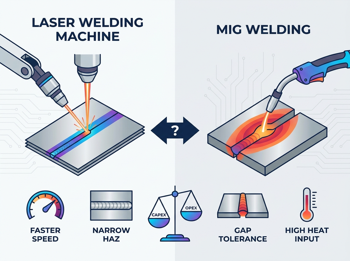 laser welding machine operations in manufacturing