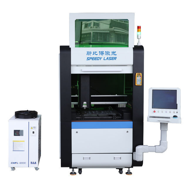1500W laser cutting machine processing high-precision jewelry